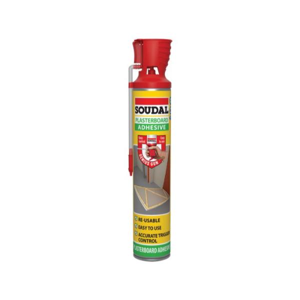 Genius Gun Plasterboard Adhesive Orange 750ml