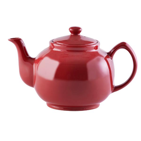 P&K Red 10 Cup Teapot