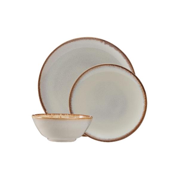 Mason Cash Reactive Cream 12 Piece Dinnerset