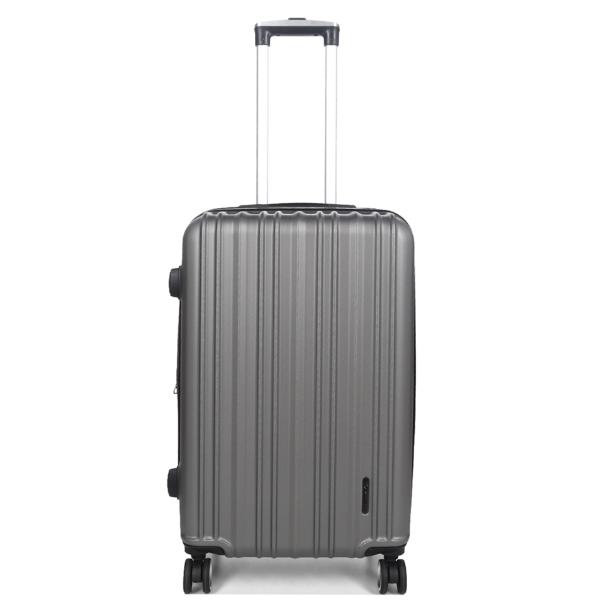 Medium Hardshell Luggage Suitcase Grey 24"