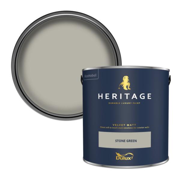 Dulux Heritage Matt Stone Green 2.5L