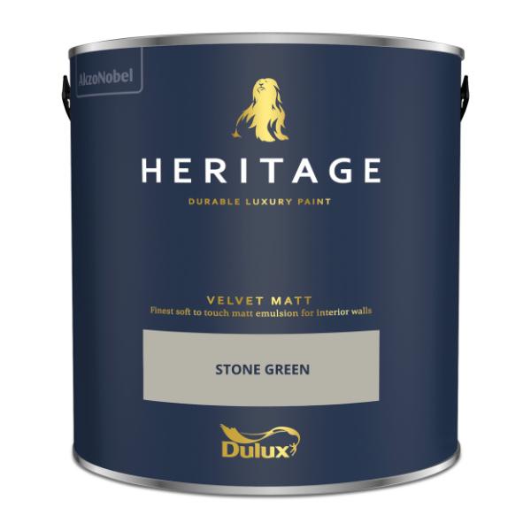Dulux Heritage Matt Stone Green 2.5L