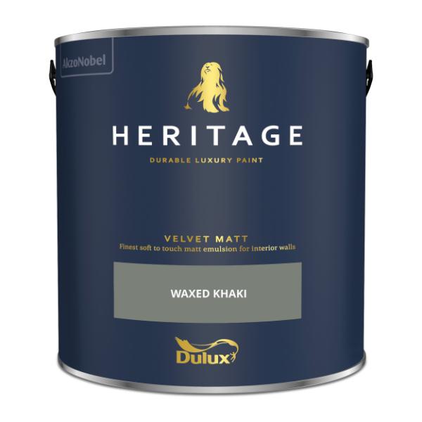 Dulux Heritage Matt Waxed Khaki 2.5L