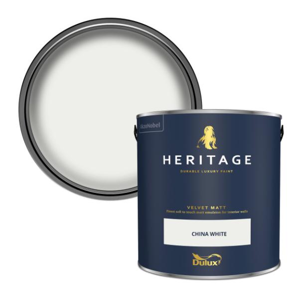 Dulux Heritage Matt China White 2.5L