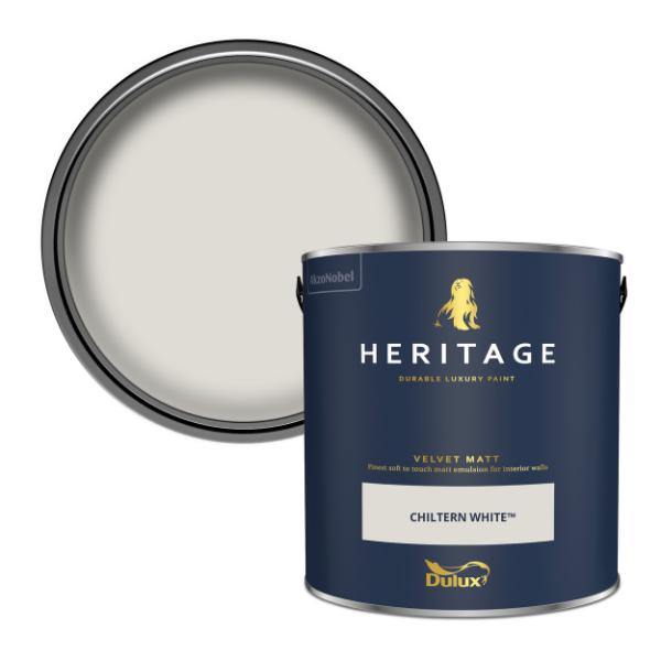 Dulux Heritage Matt Chiltern White 2.5L
