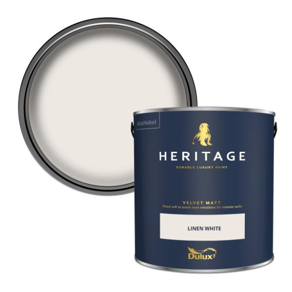Dulux Heritage Matt Linen White 2.5L