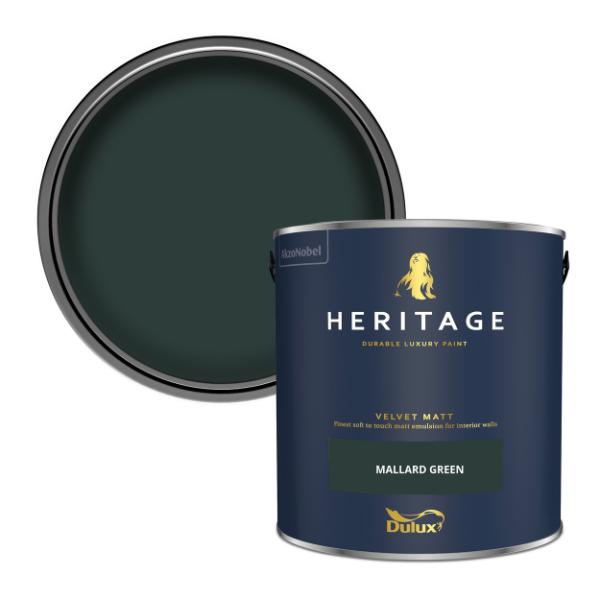 Dulux Heritage Matt Mallard Green 2.5L
