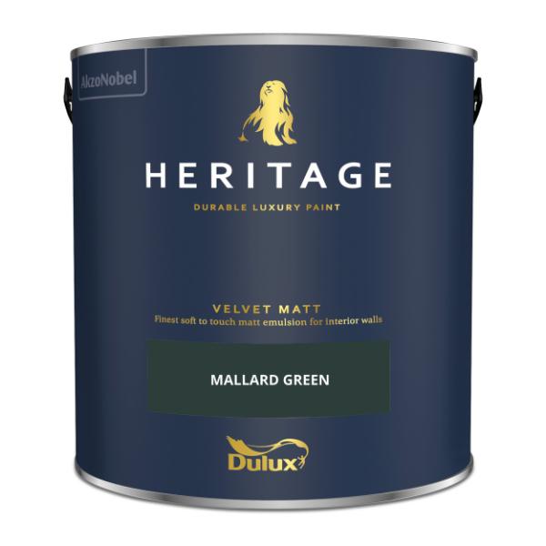 Dulux Heritage Matt Mallard Green 2.5L