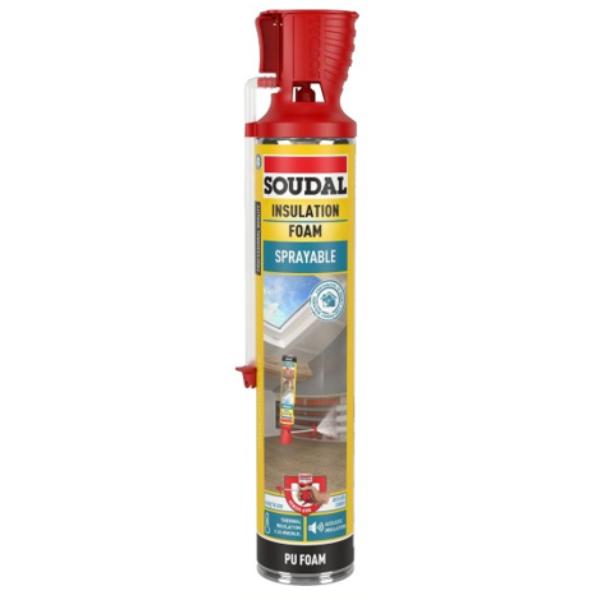 Soudal Sprayable Insulation Foam Genius Gun 750ml
