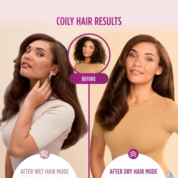 Shark HT202UK SmoothStyle Heated Brush & Smoothing Comb