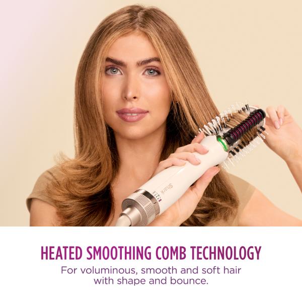 Shark HT202UK SmoothStyle Heated Brush & Smoothing Comb