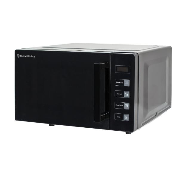 Russell Hobbs Black 23ltr Flatbed Microwave