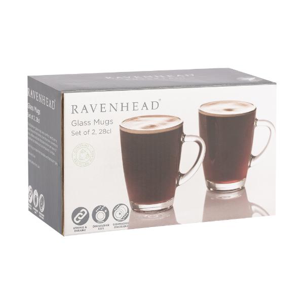 Ravenhead Entertain Mugs Set Of 2 28cl