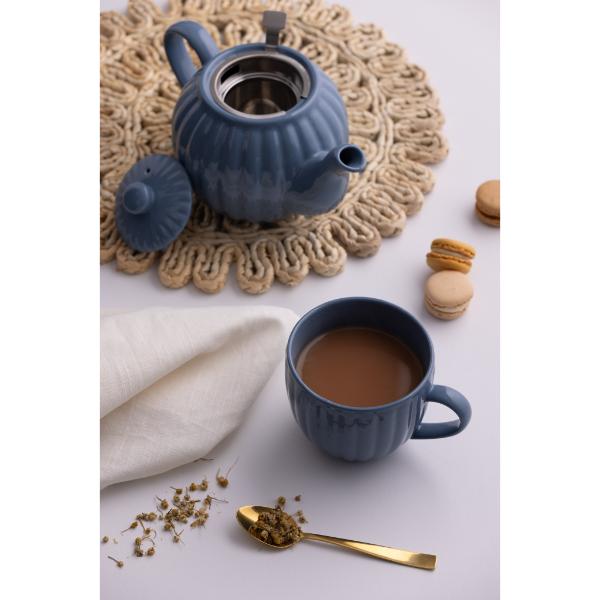 P&K Luxe 6 Cup Teapot Bluebell