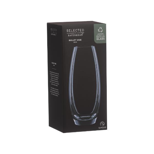 Ravenhead Bullet Vase 23cm Gift Boxed