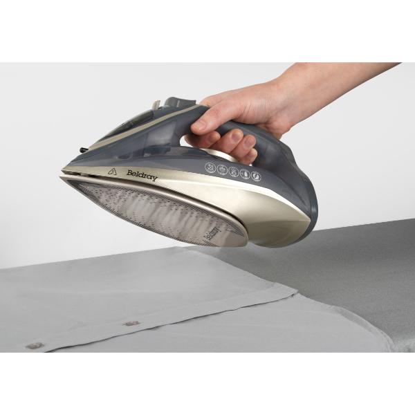 Beldray 2600W 2 In 1 Cordless Steam Iron - Titanium