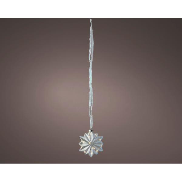 Christmas Micro LED flower shape light - battery operated indoor