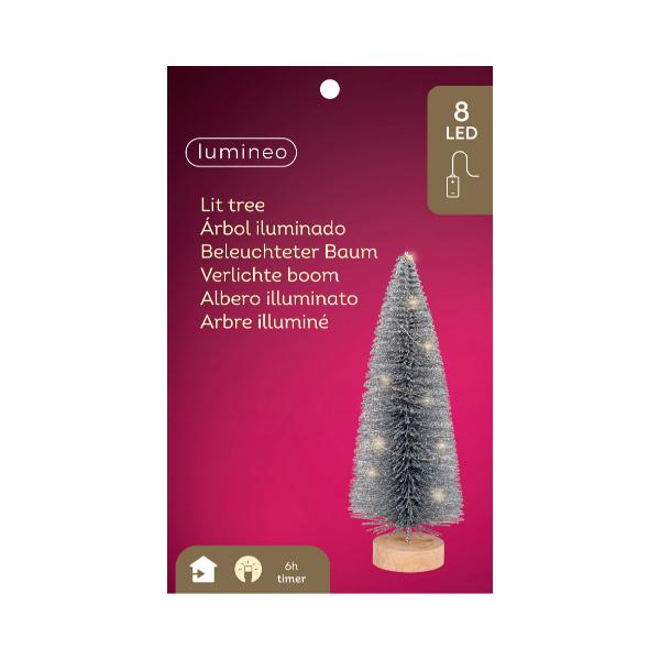 Christmas Micro LED table top tree - battery operated indoor