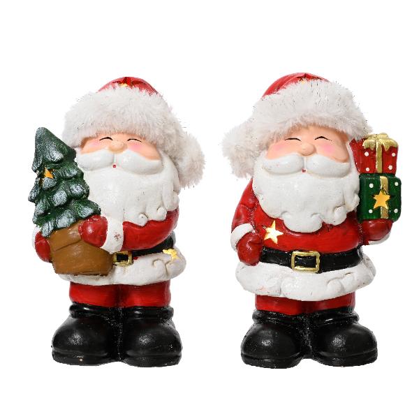 Christmas Micro LED Santa figurine - battery operated