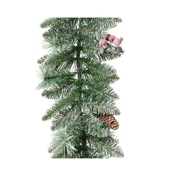 9ft (2.7m) Dingle Frosted Garland