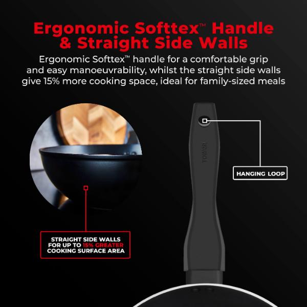 Tower Smart Start Wok 28cm