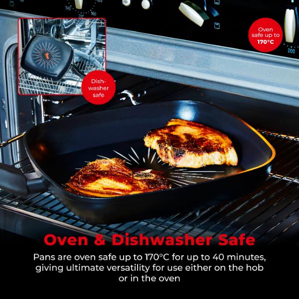 Tower Smart Start Grill Pan 26cm