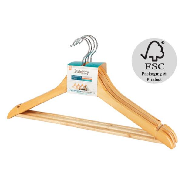 Wooden Hangers (Pack of 5)