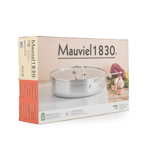 Mauviel Tri- Ply Covered Skillet 28cm