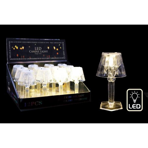 Lamp with Shade with LED 6.5cm X 12cm