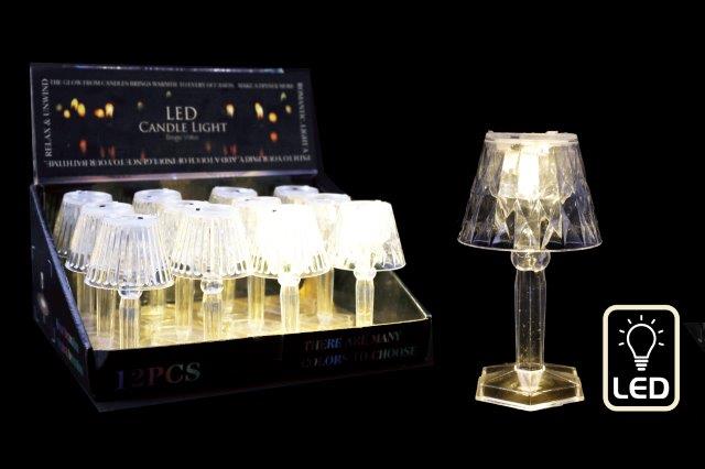 Christmas Lamp with Shade with LED 6.5cm X 12cm