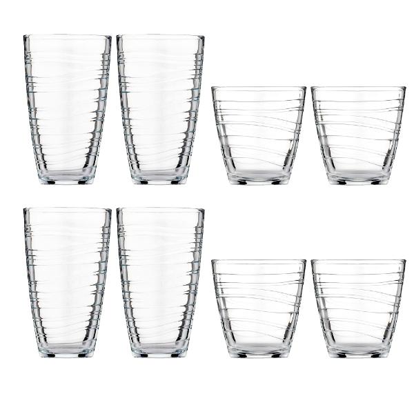 Ravenhead Essentials Swirl Tumbler Set 8 Piece
