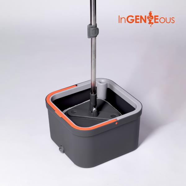 InGENIEous
Sqaure Spin Mop & Bucket PRO