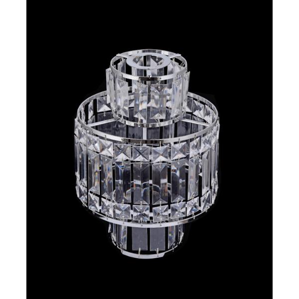 DIY Non Electric Pendant Chrome 30cm H