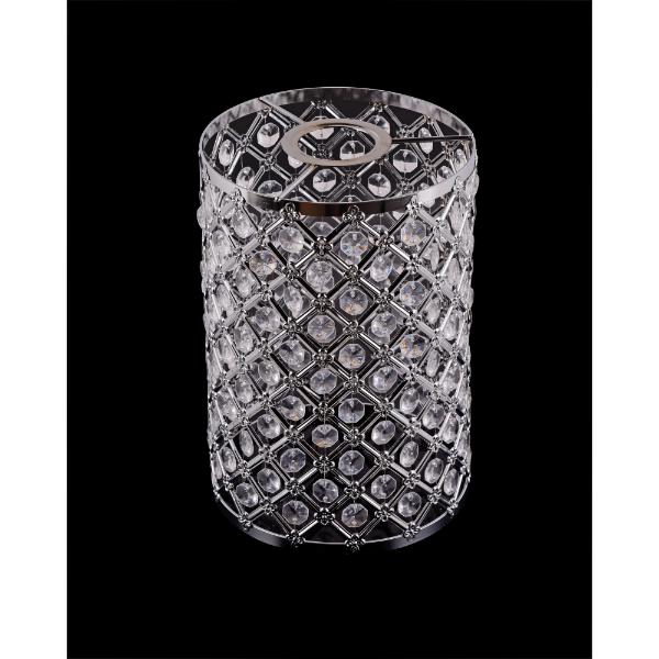 DIY Non Electric Pendant Chrome 23 cm H