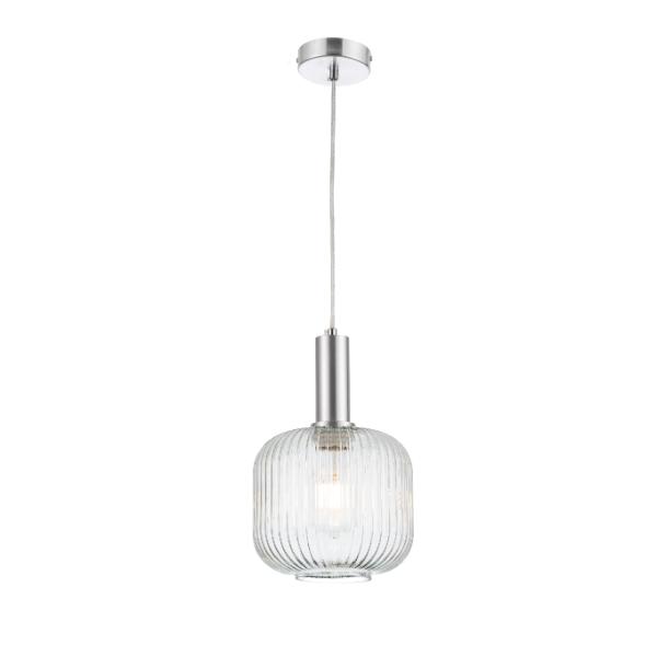 808/20 Single Pendant Lamp SILVER