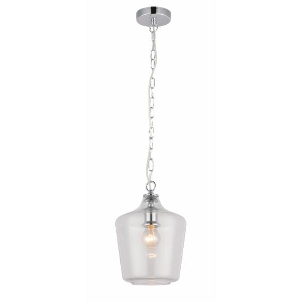 156/1 Single Pendant Lamp CHR