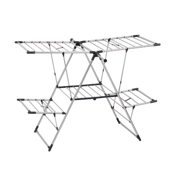 Country Homeware 3 Tier Stainless Steel Drying Rack