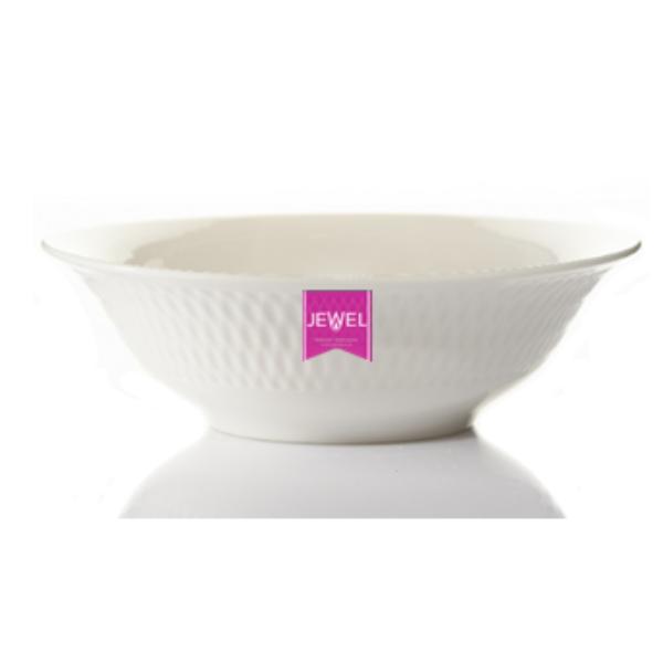 Cereal Bowl Jewel White Tableware 7"