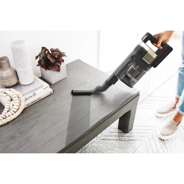 Shark IZ400UKT Stratos Cordless Stick Vacuum Cleaner with Anti Hair Wrap Plus and Clean Sense IQ, Pet Pro Model Single Battery