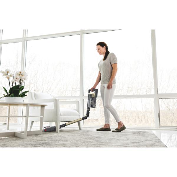 Shark IZ400UKT Stratos Cordless Stick Vacuum Cleaner with Anti Hair Wrap Plus and Clean Sense IQ, Pet Pro Model Single Battery