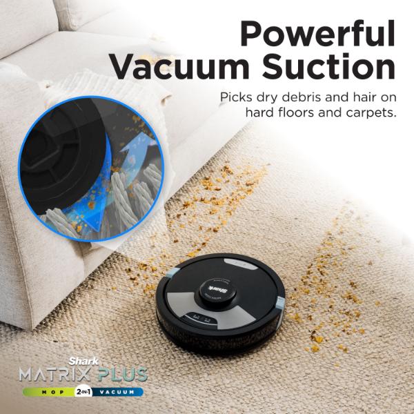 Shark RV2620WAUK Matrix Plus 2-in-1 Self-Empty Robot Vacuum & Mop