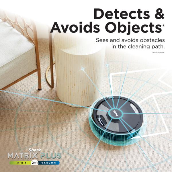 Shark RV2620WAUK Matrix Plus 2-in-1 Self-Empty Robot Vacuum & Mop