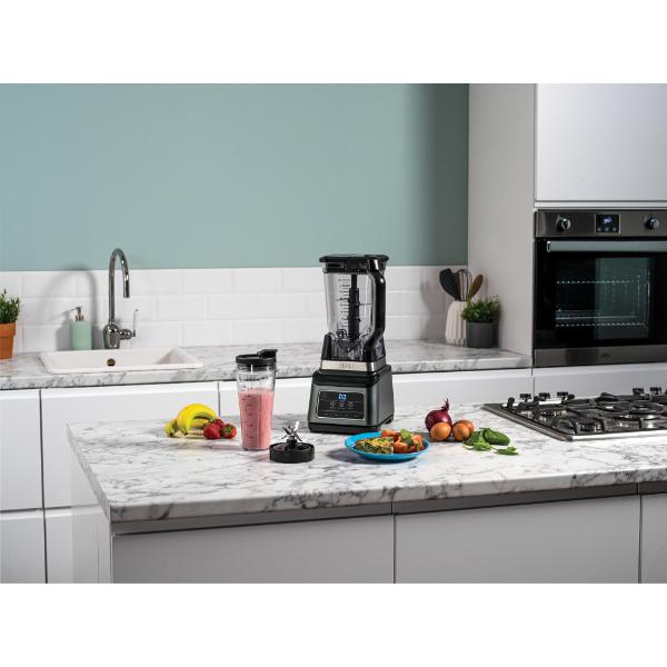 Ninja BN750UK 2.1L 2-In-1 Multi-Serve Blender with Auto-iQ Black and Silver