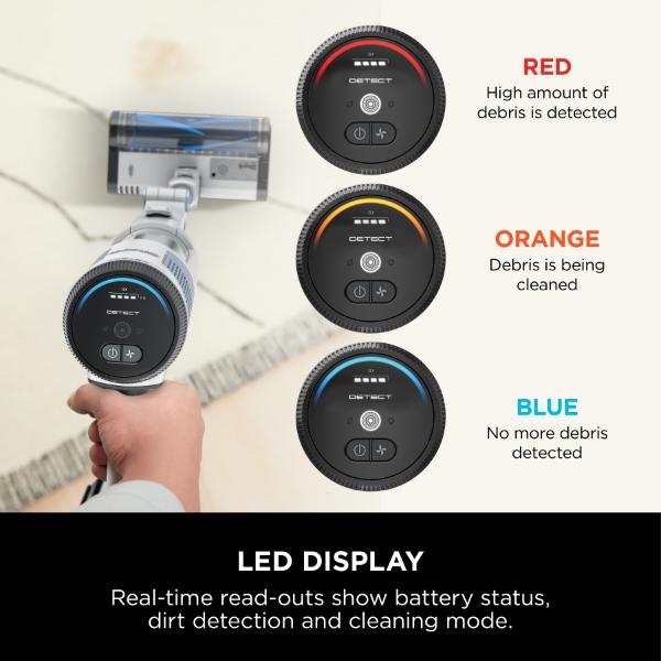 Shark IW4621UKT Cordless Detect Vacuum with Auto Empty System