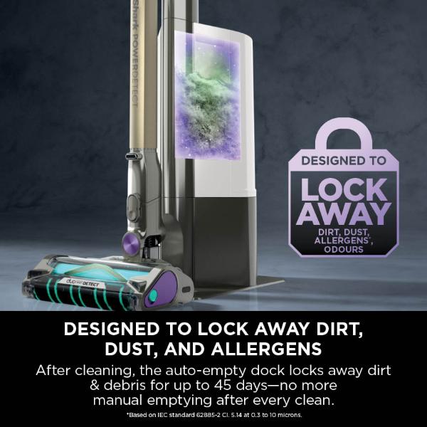 Shark IP3251UKT Cordless Detect Pro MAX Stick Vacuum with Auto Empty System