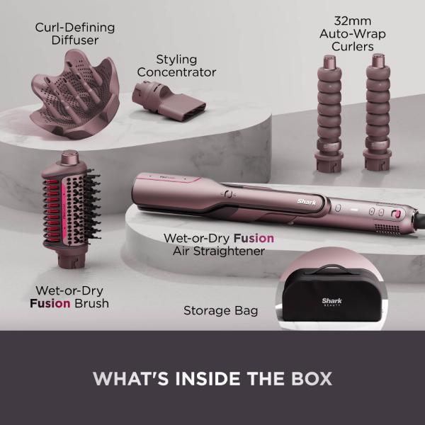 Shark HD652SUK FlexStyle Heat Straight All Hair Types with Storage