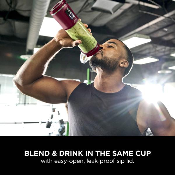 Ninja BC151UKCR Blast Cordless Portable Blender Cranberry