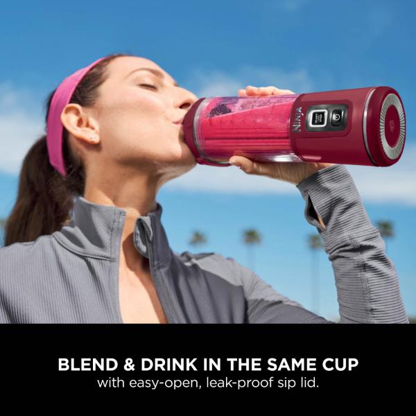 Ninja BC151UKCR Blast Cordless Portable Blender Cranberry