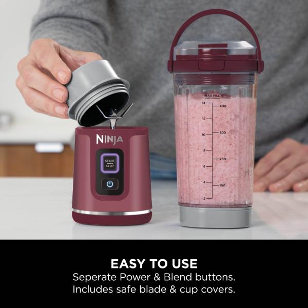 Ninja BC151UKCR Blast Cordless Portable Blender Cranberry