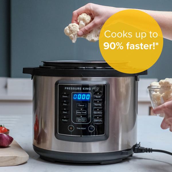 DREW & COLE Pressure King Pro 01733 5.7L Multicooker - Chrome